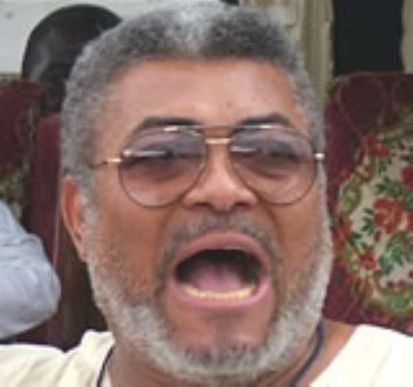 NPP would be ejected from power, come next elections- Rawlings